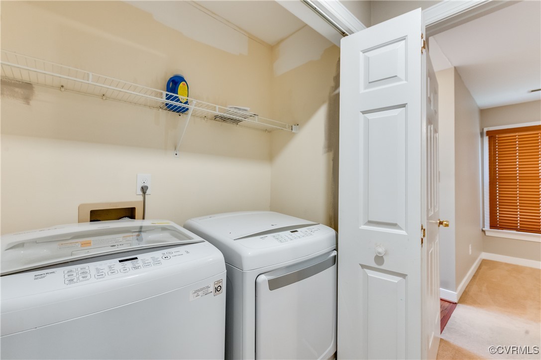7400 Cannock Road Chesterfield, VA 23832 - Photo 27 of 36 a utility room with dryer and washer
