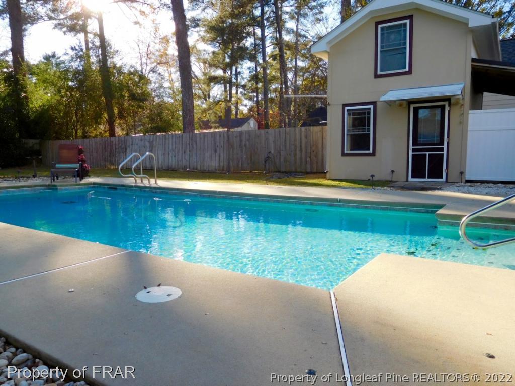 2005 Morganton Road Fayetteville, NC 28305 - Photo 31 of 35 a view of a backyard with swimming pool