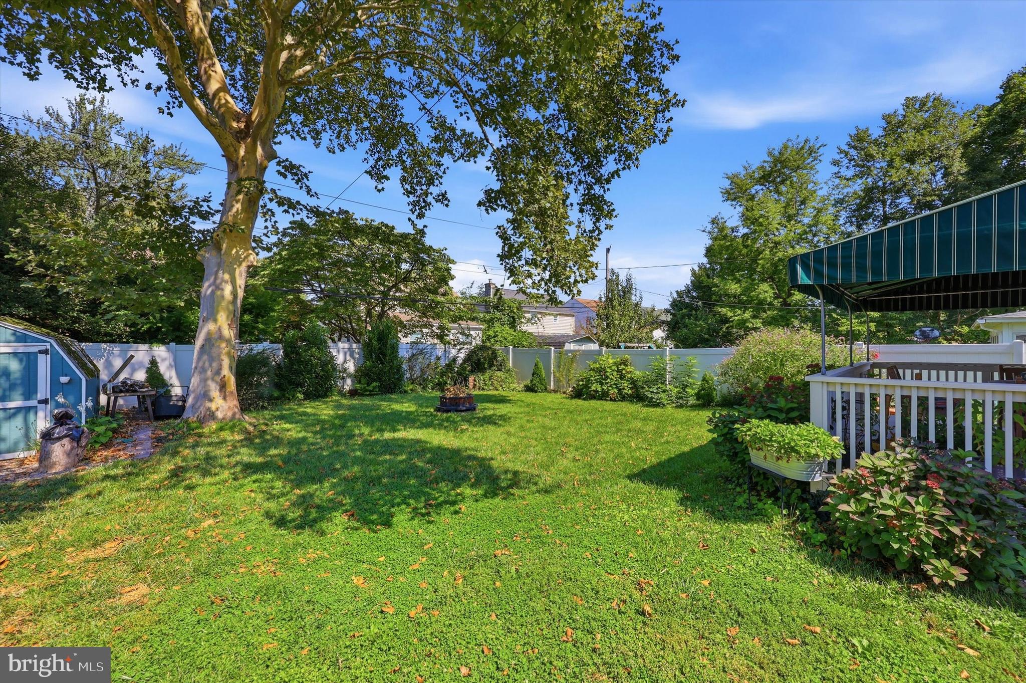 442 Thatcher Road Springfield, PA 19064 - Photo 24 of 25 Lush Back Yard