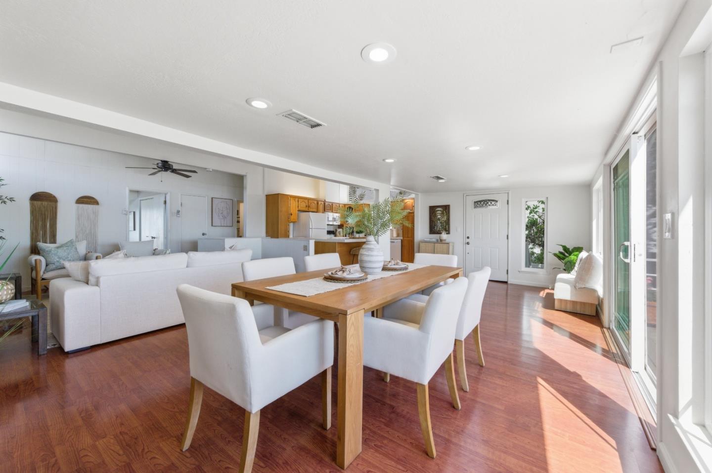 1856 Milton Road Napa, CA 94559 - Photo 18 of 47 a view of a dining room with furniture and wooden floor