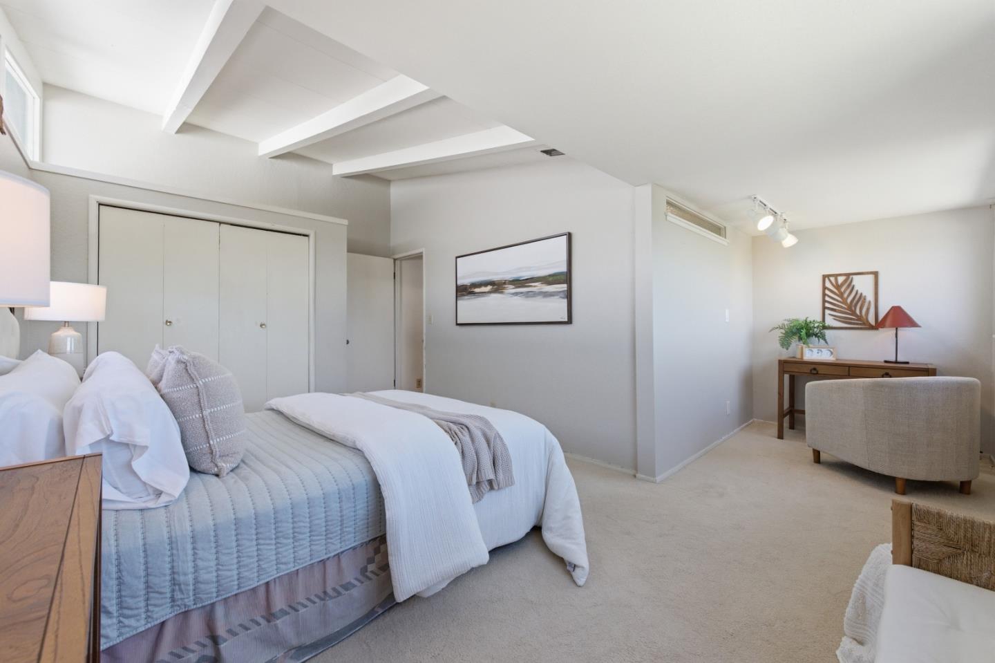 1856 Milton Road Napa, CA 94559 - Photo 31 of 47 a bedroom with a bed and a couch