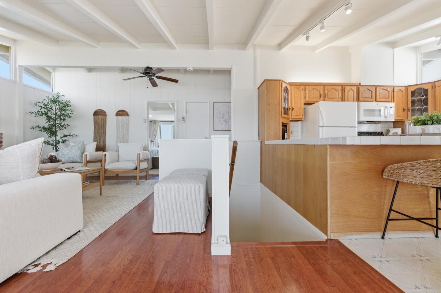 1856 Milton Road Napa, CA 94559 - Photo 33 of 47 a living room with furniture and wooden floor