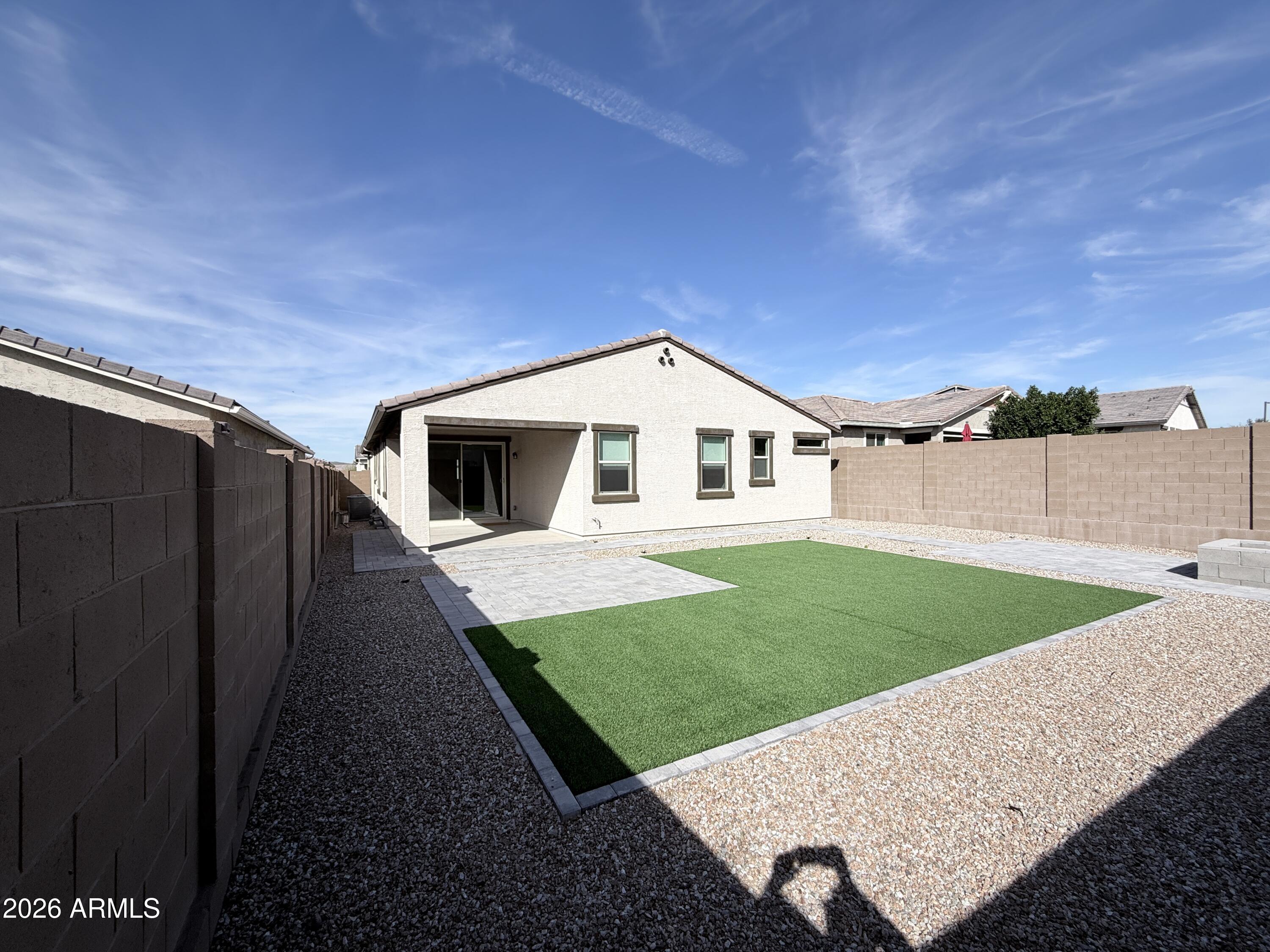 4323 West Palace Sta Road New River, AZ 85087 - Photo 19 of 20 a view of a backyard of the house