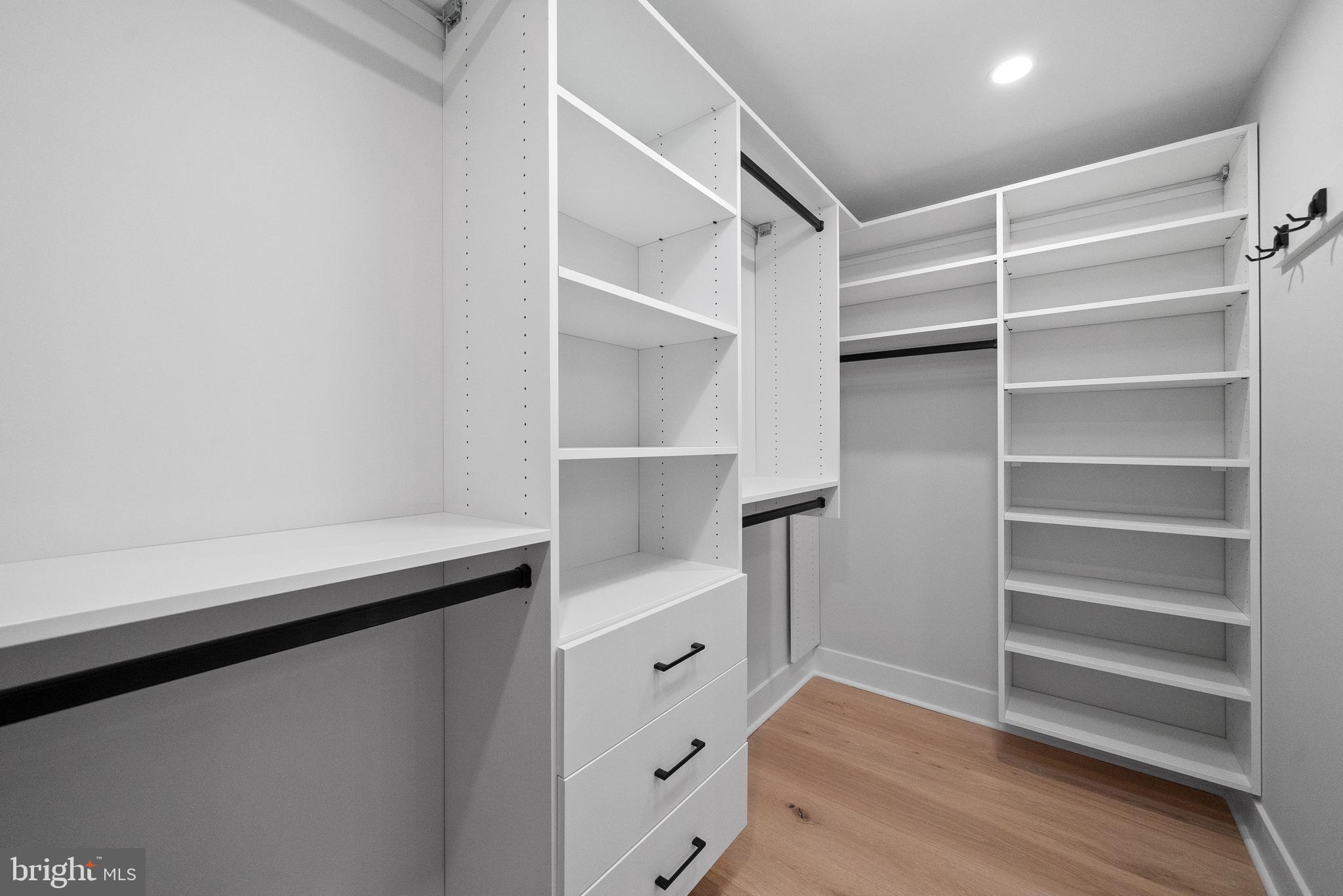 827 Weadley Road Wayne, PA 19087 - Photo 85 of 96 a view of walk in closet with empty racks