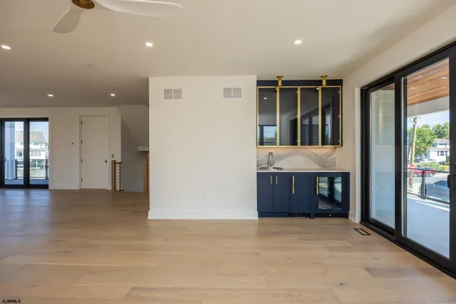 a view of a lake from a balcony