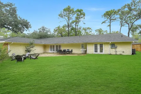 a patio view with patio