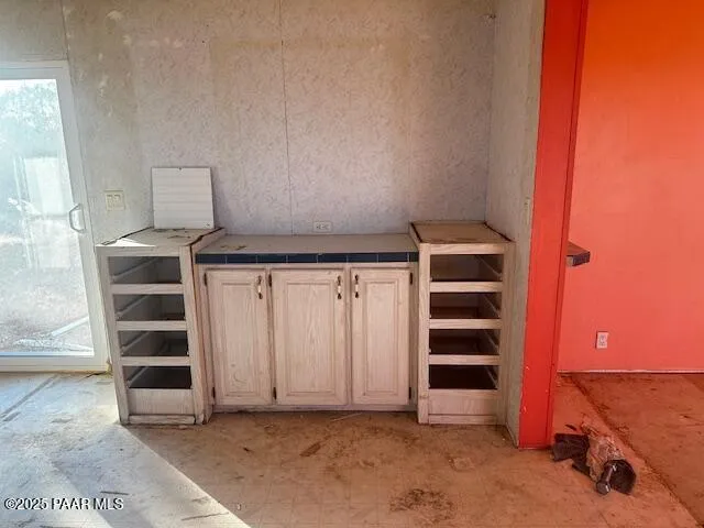 a view of a lake in middle of the town