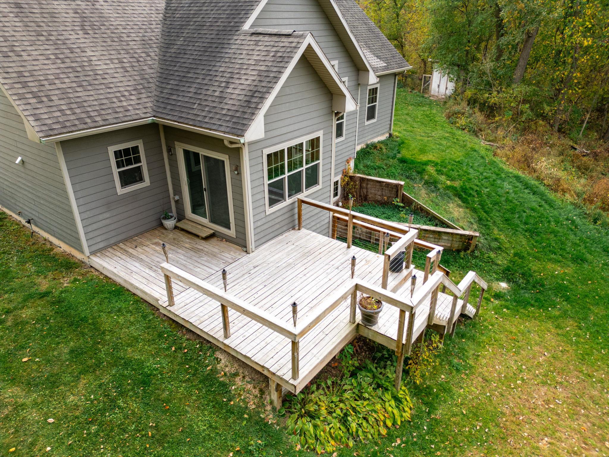 166 South Rocky Hill Road Galena, IL 61036 - Photo 44 of 57 a view of house with backyard and porch