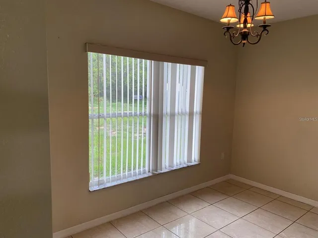 a view of a window in a room