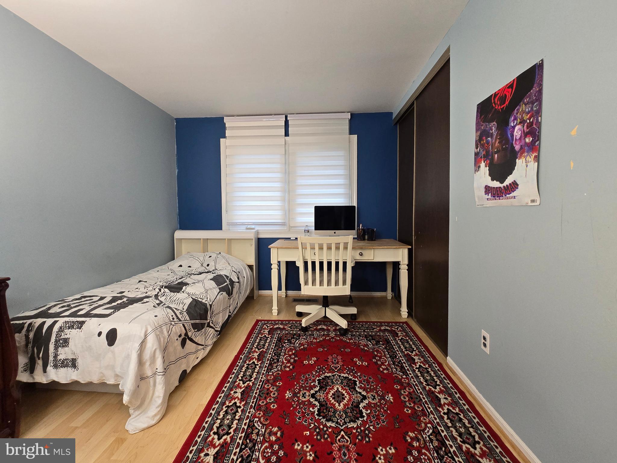 743 Bridgeview Road Feasterville-Trevose, PA 19053 - Photo 37 of 55 a bedroom with bed and wooden floor