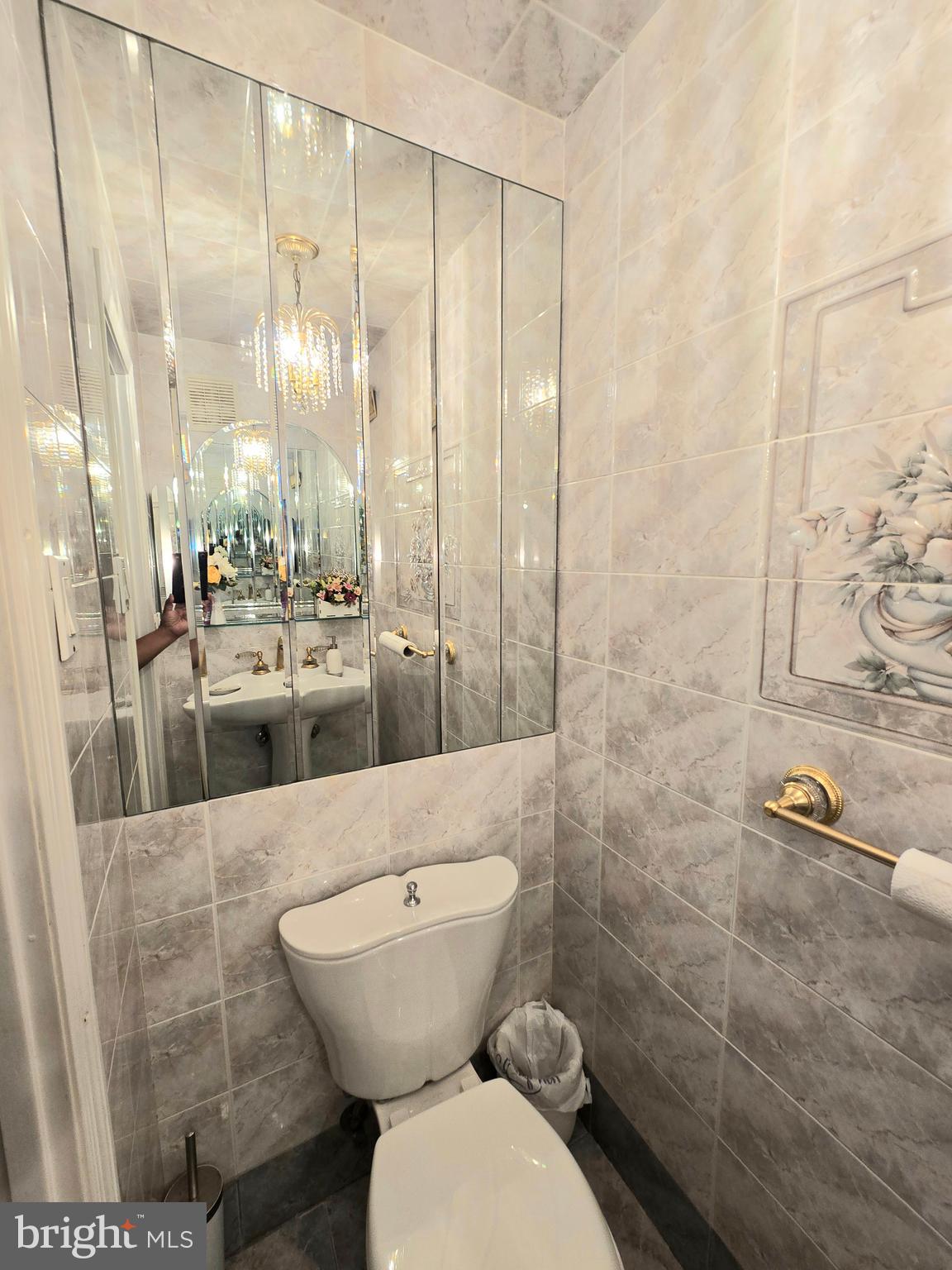 743 Bridgeview Road Feasterville-Trevose, PA 19053 - Photo 50 of 55 a bathroom with a toilet and a shower