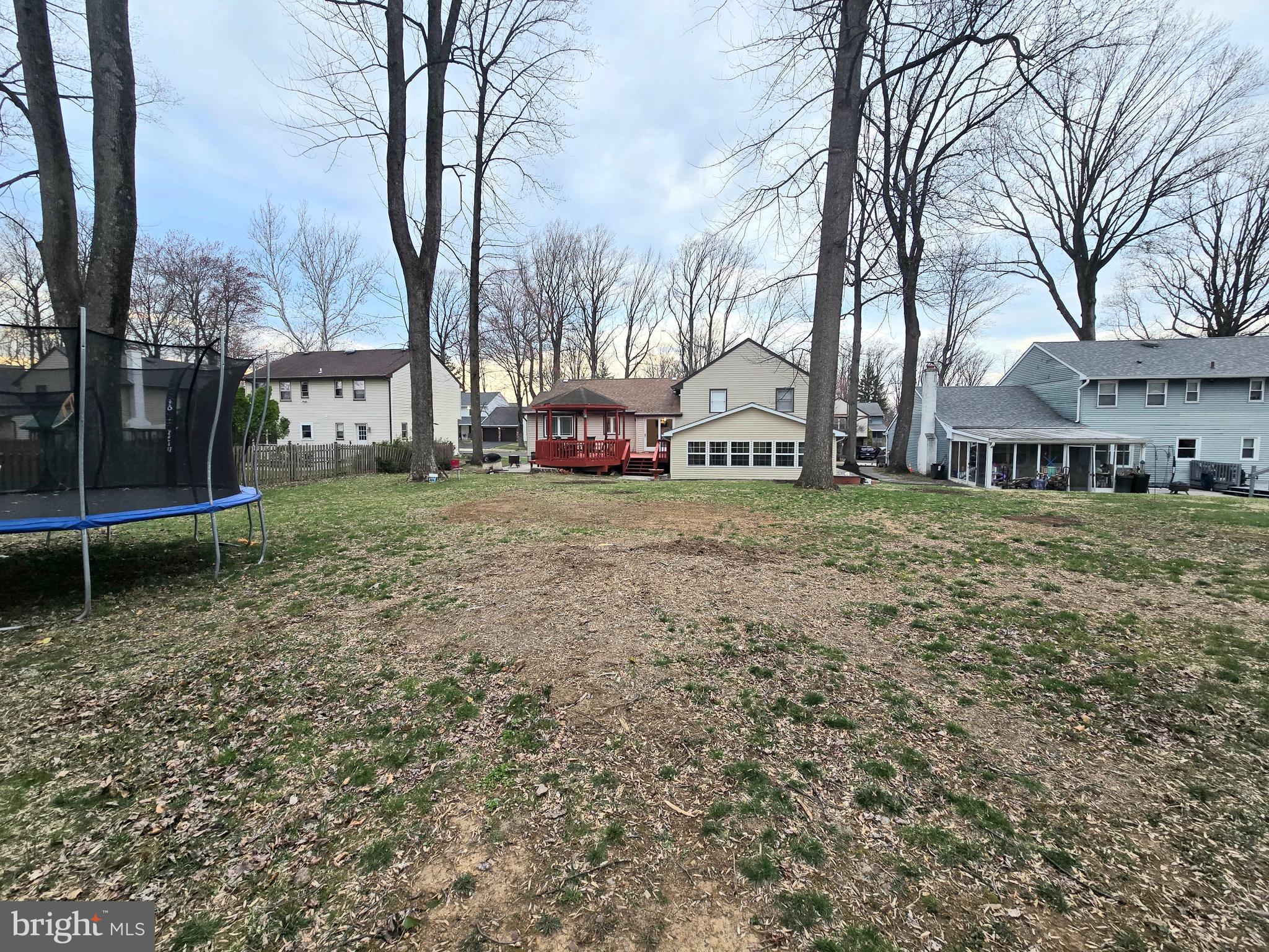 743 Bridgeview Road Feasterville-Trevose, PA 19053 - Photo 51 of 55 a view of a yard with a house and a trees