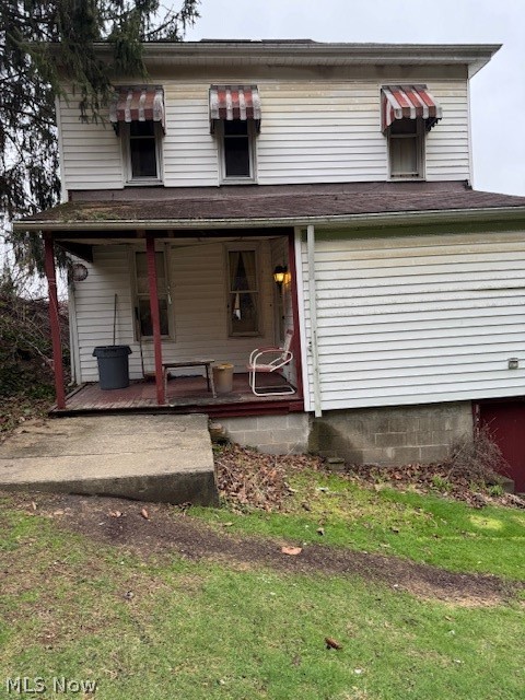 626 High Street Wellsburg, WV 26070 - Photo 4 of 18 View of front of property with covered porch