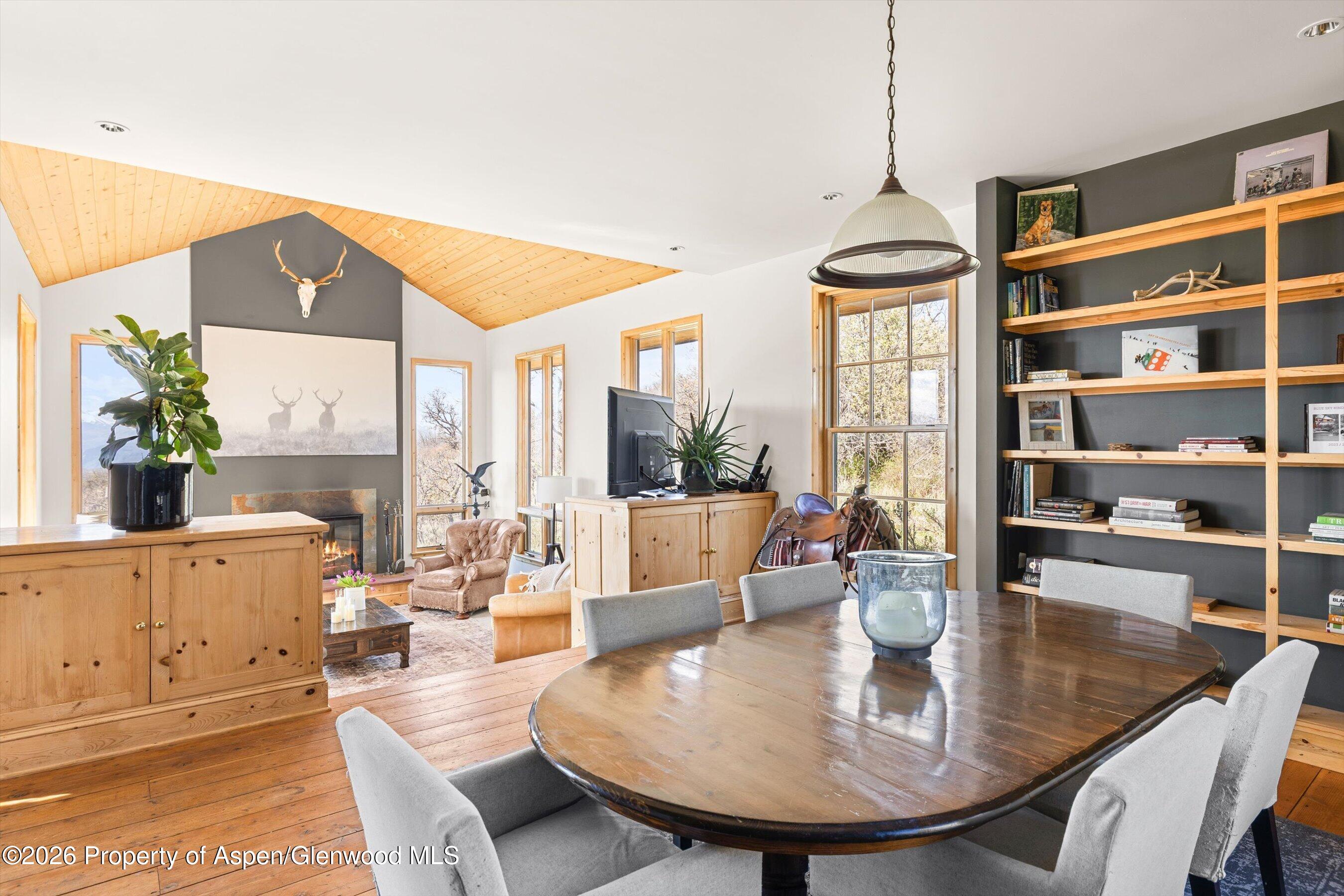 967 Buck Point Road Carbondale, CO 81623 - Photo 9 of 34 dining room towards living room