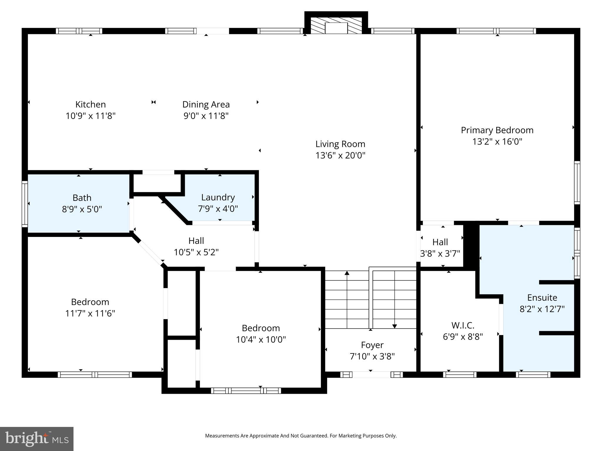 7808 Frytown Road Warrenton, VA 20187 - Photo 74 of 75 Upper level floor plan