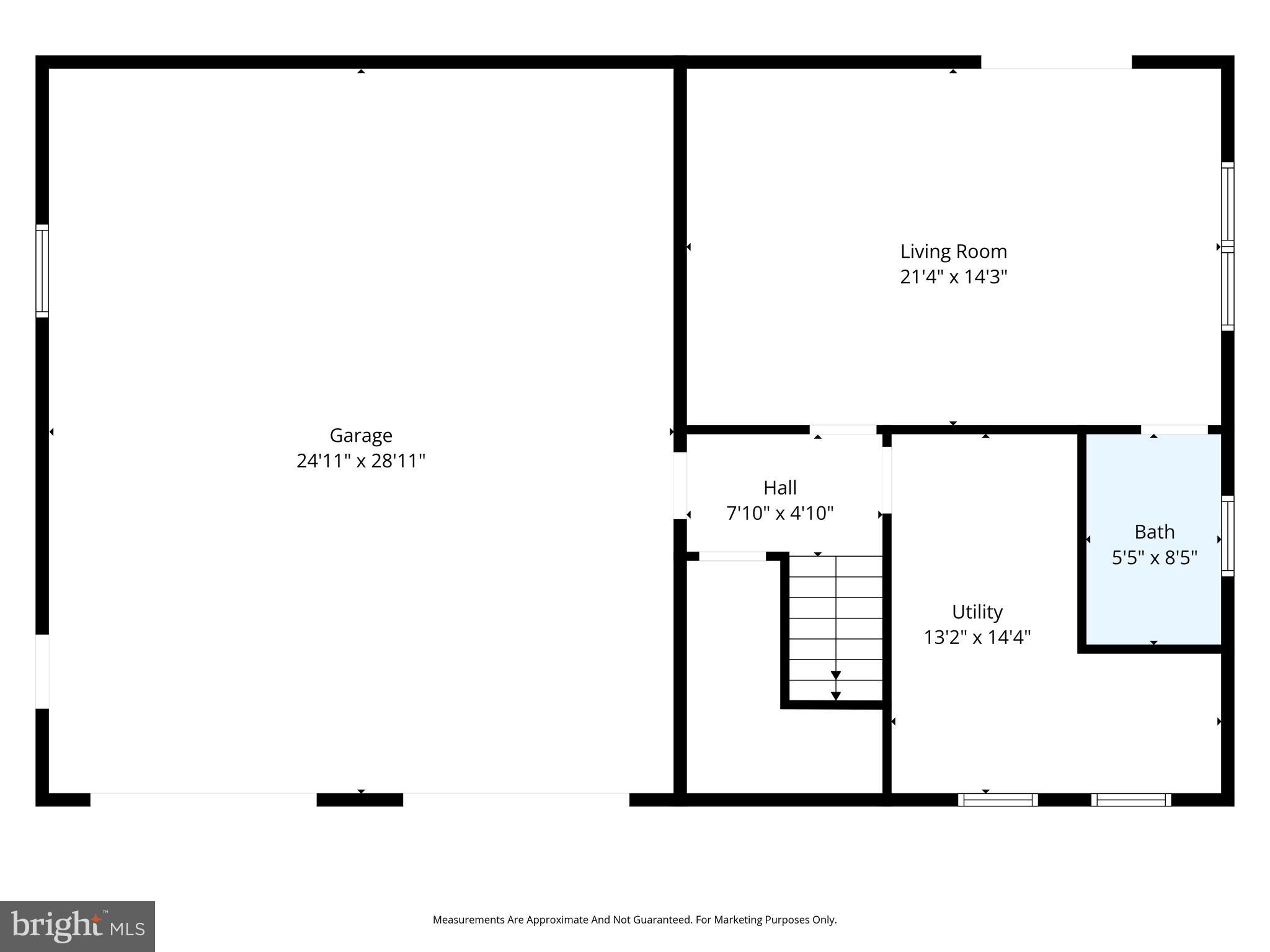 7808 Frytown Road Warrenton, VA 20187 - Photo 75 of 75 Basement floor plan