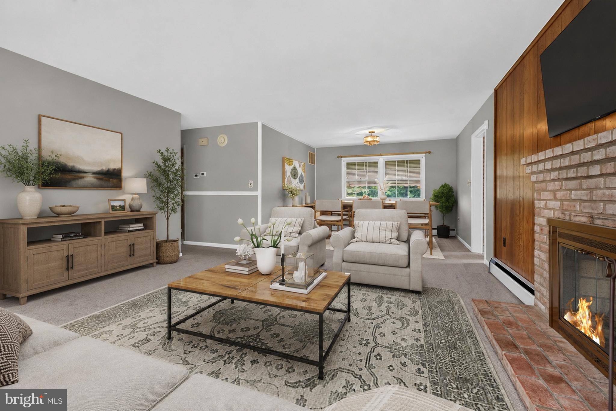 314 Reckord Road Fallston, MD 21047 - Photo 15 of 43 Living Room - Virtually Staged