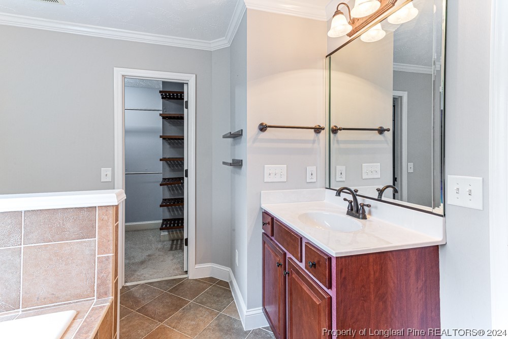 44 Ambrose Point Cameron, NC 28326 - Photo 32 of 48 a bathroom with a sink vanity and a mirror