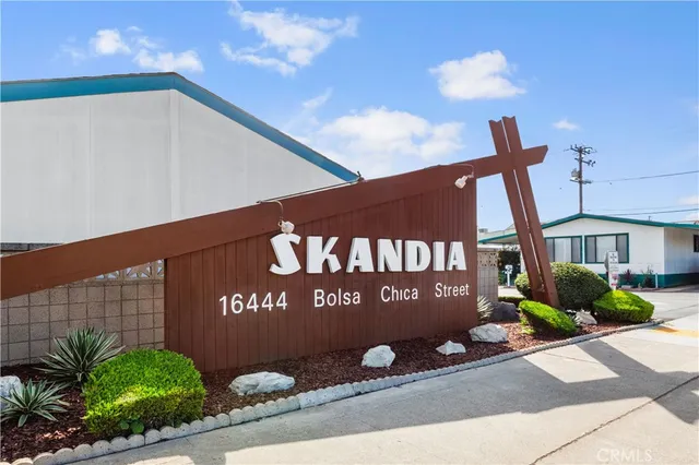 a sign on the side of a building