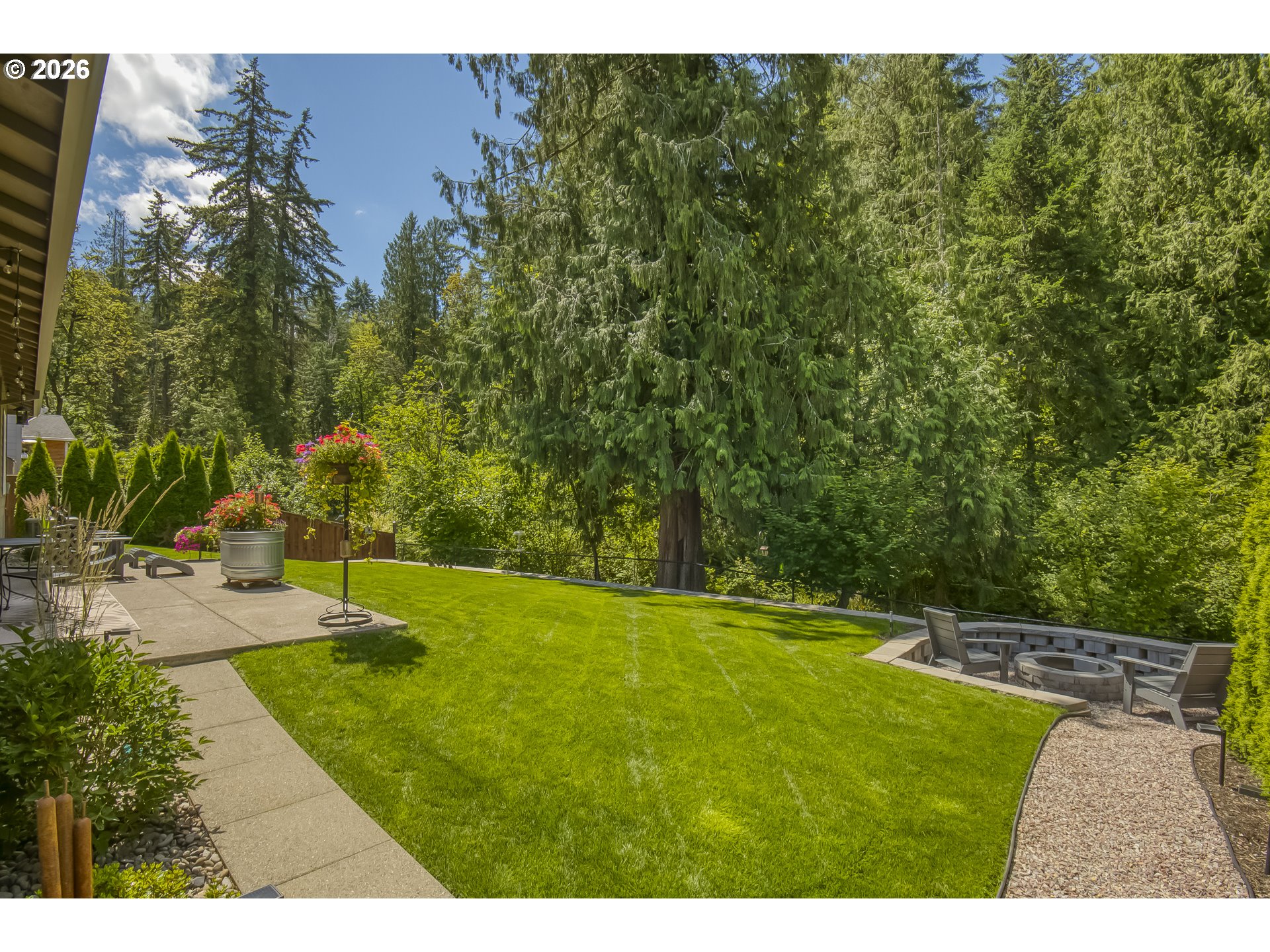 1410 Northeast Cascadia Ridge Drive Estacada, OR 97023 - Photo 25 of 45 Backyard