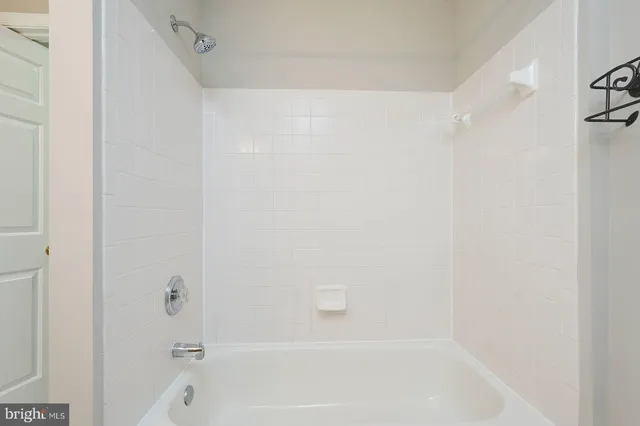 a close up of a bathtub