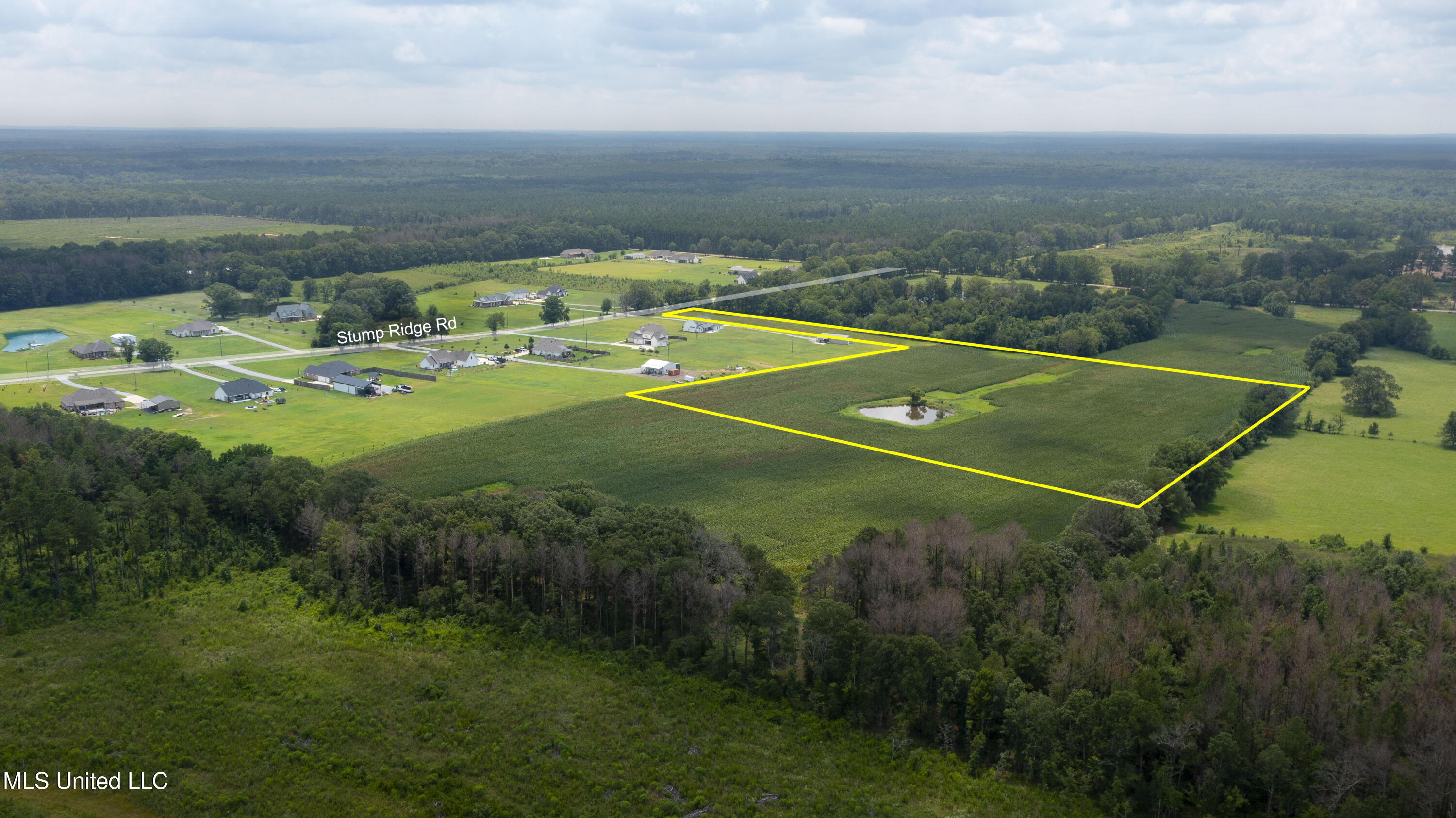 2 Stump Ridge Road Brandon, MS 39047 - Photo 4 of 5 Lot 2 Aerial