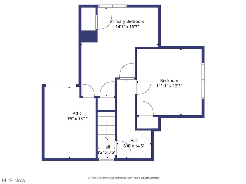 17282 McCracken Road Maple Heights, OH 44137 - Photo 25 of 26 View of floor plan second floor/ room layout