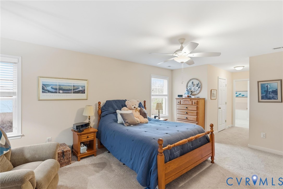 129 McRee Way Aylett, VA 23009 - Photo 24 of 56 1st Floor Primary Bedroom