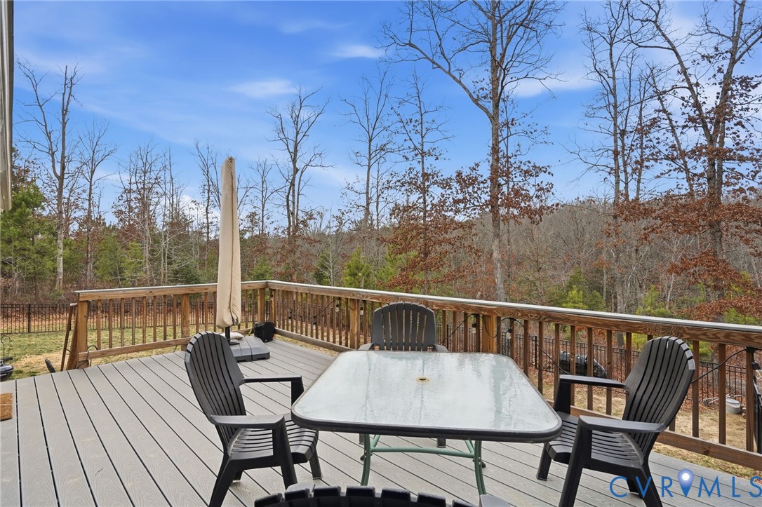 129 McRee Way Aylett, VA 23009 - Photo 47 of 56 12'x20' Composite Deck