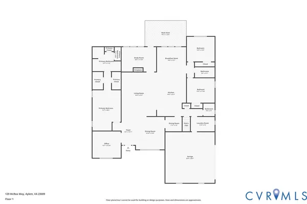 $620,000 | 129 McRee Way, Aylett, VA 23009