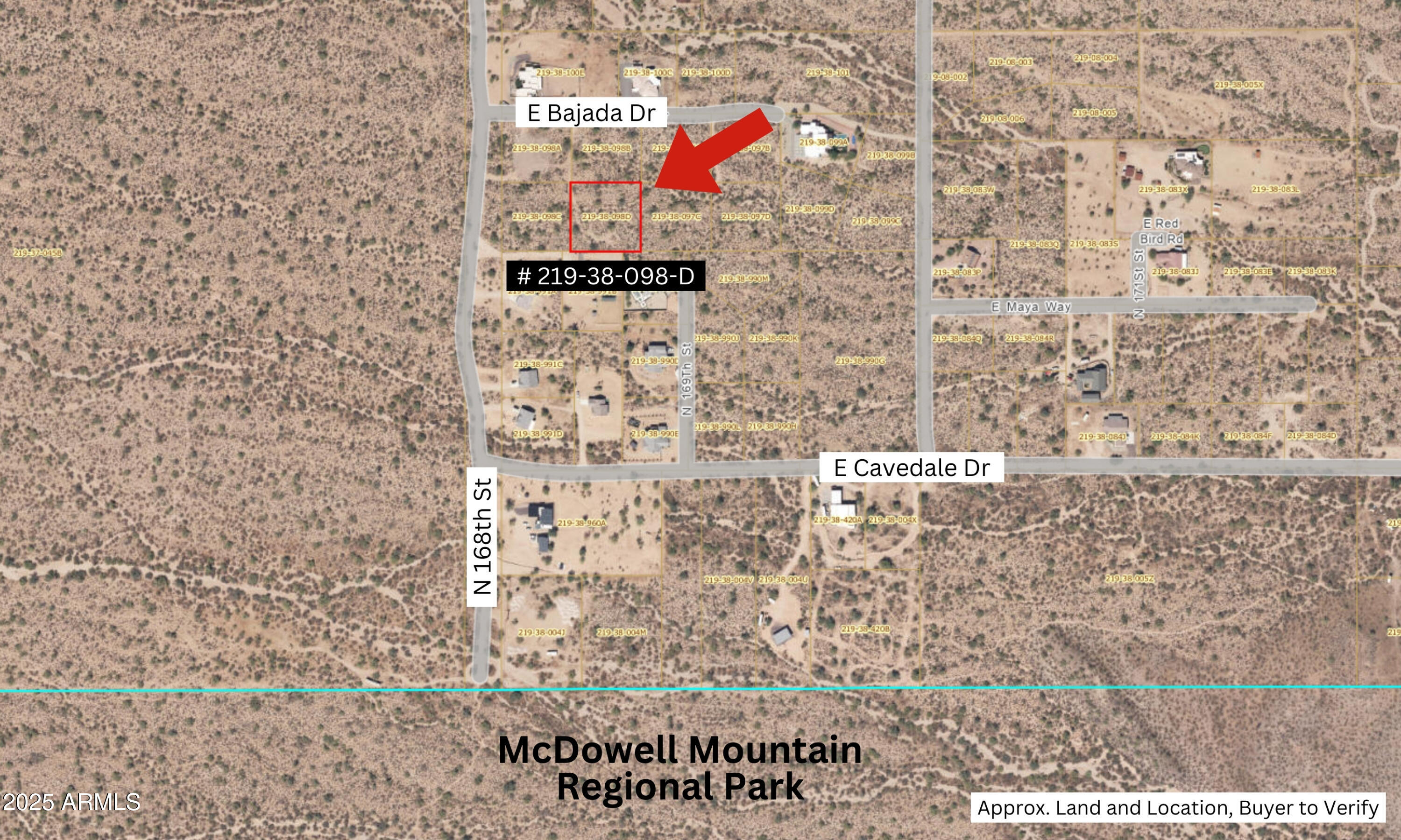 16800 East Bajada Drive Rio Verde, AZ 85263 - Photo 2 of 22 a sign board