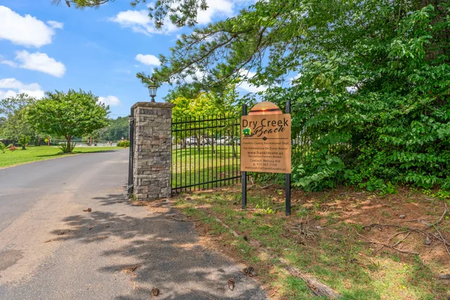 a front view of retail shop with an outdoor space