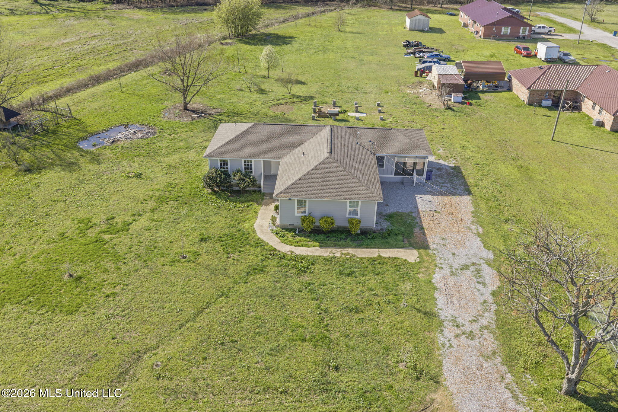 1211 Scott Avenue Lambert, MS 38643 - Photo 26 of 28 Aerial view