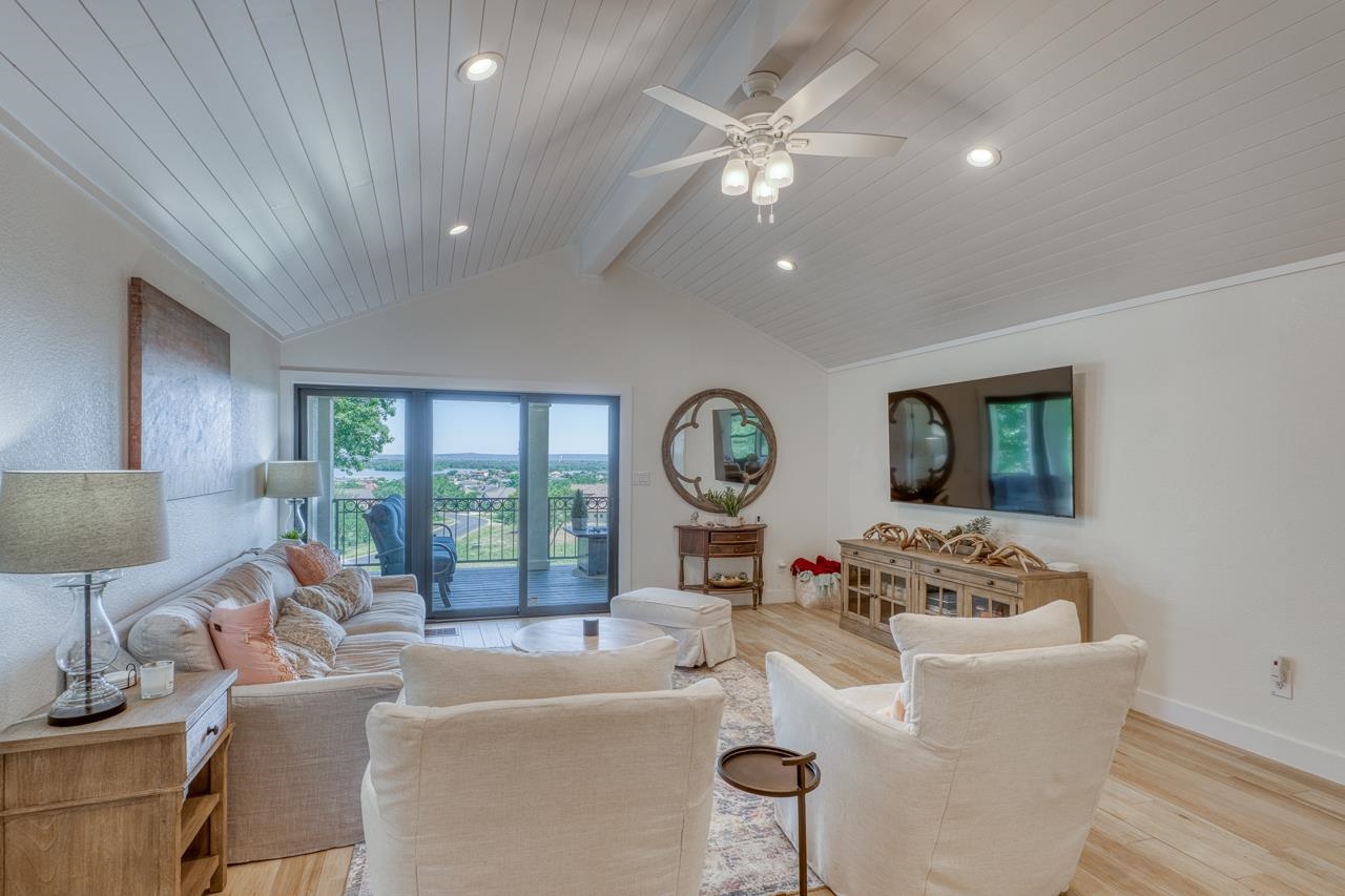 3305 Close Call Horseshoe Bay, TX 78657 - Photo 9 of 30 a living room with furniture and a large window