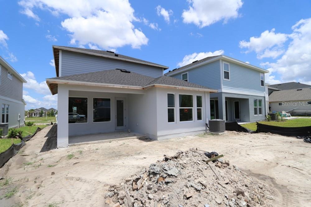 28740 Jujube Road Wesley Chapel, FL 33543 - Photo 4 of 12 Rear Exterior **Under Construction