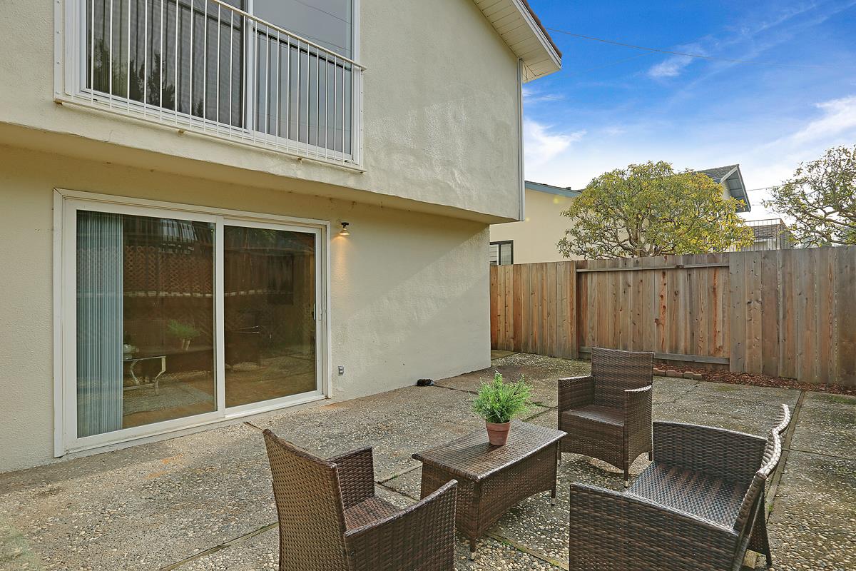 773 Crestview Drive Millbrae, CA 94030 - Photo 34 of 40 a view of a dinning table and chair in the balcony