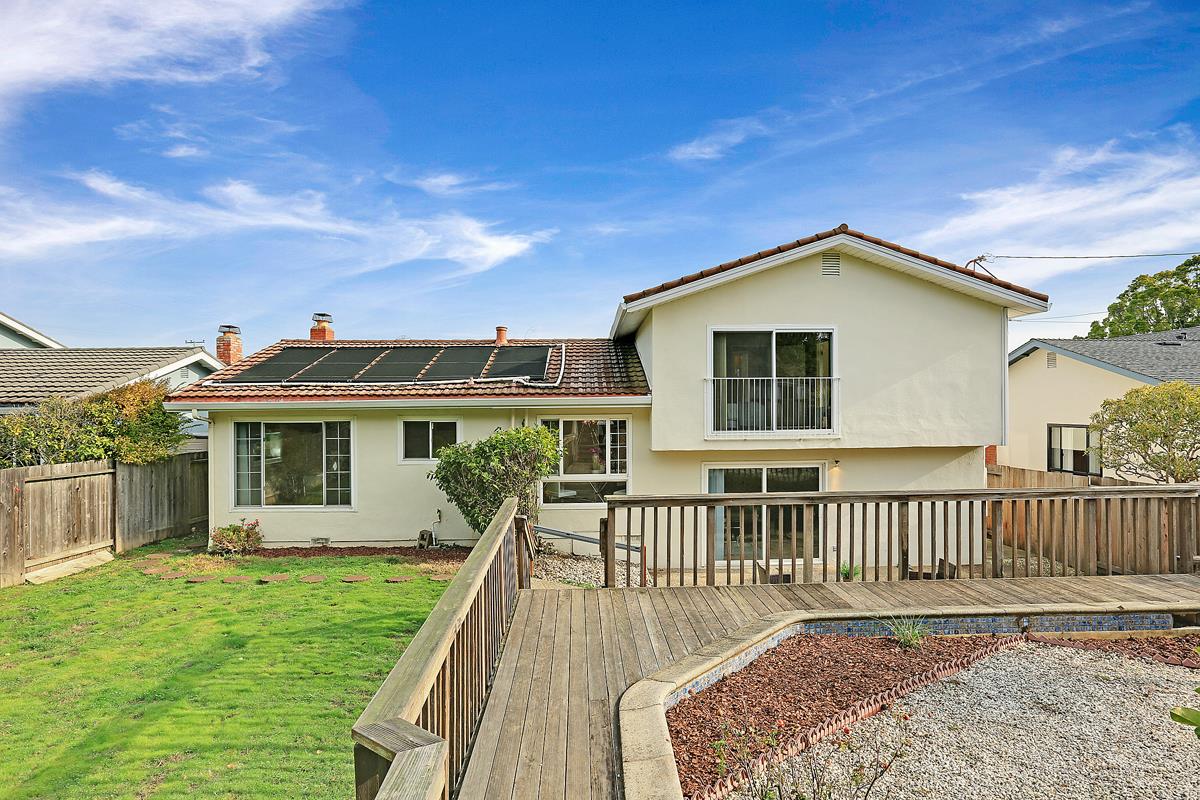 773 Crestview Drive Millbrae, CA 94030 - Photo 36 of 40 a front view of a house with a yard