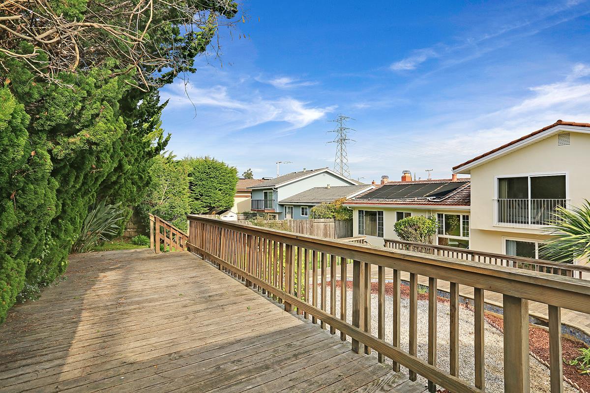 773 Crestview Drive Millbrae, CA 94030 - Photo 37 of 40 a view of a house with wooden deck