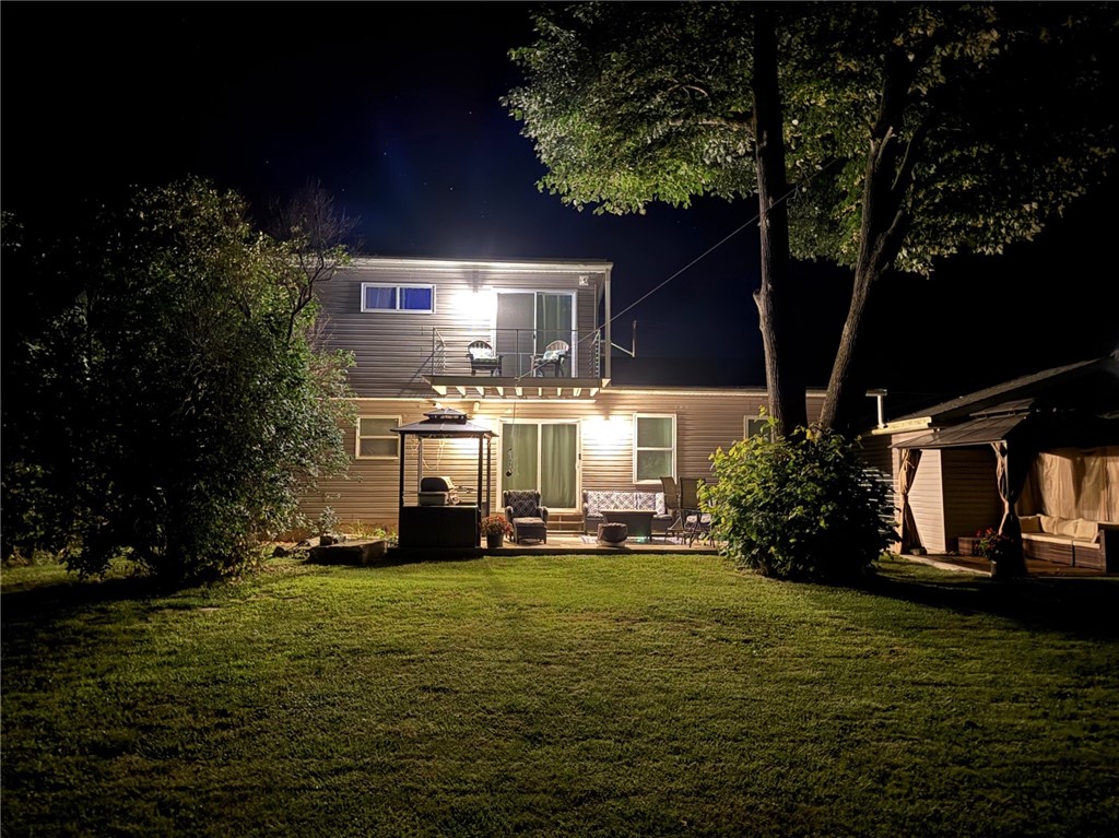 8540 Clinton Street Campbell, NY 14821 - Photo 41 of 42 back yard evening