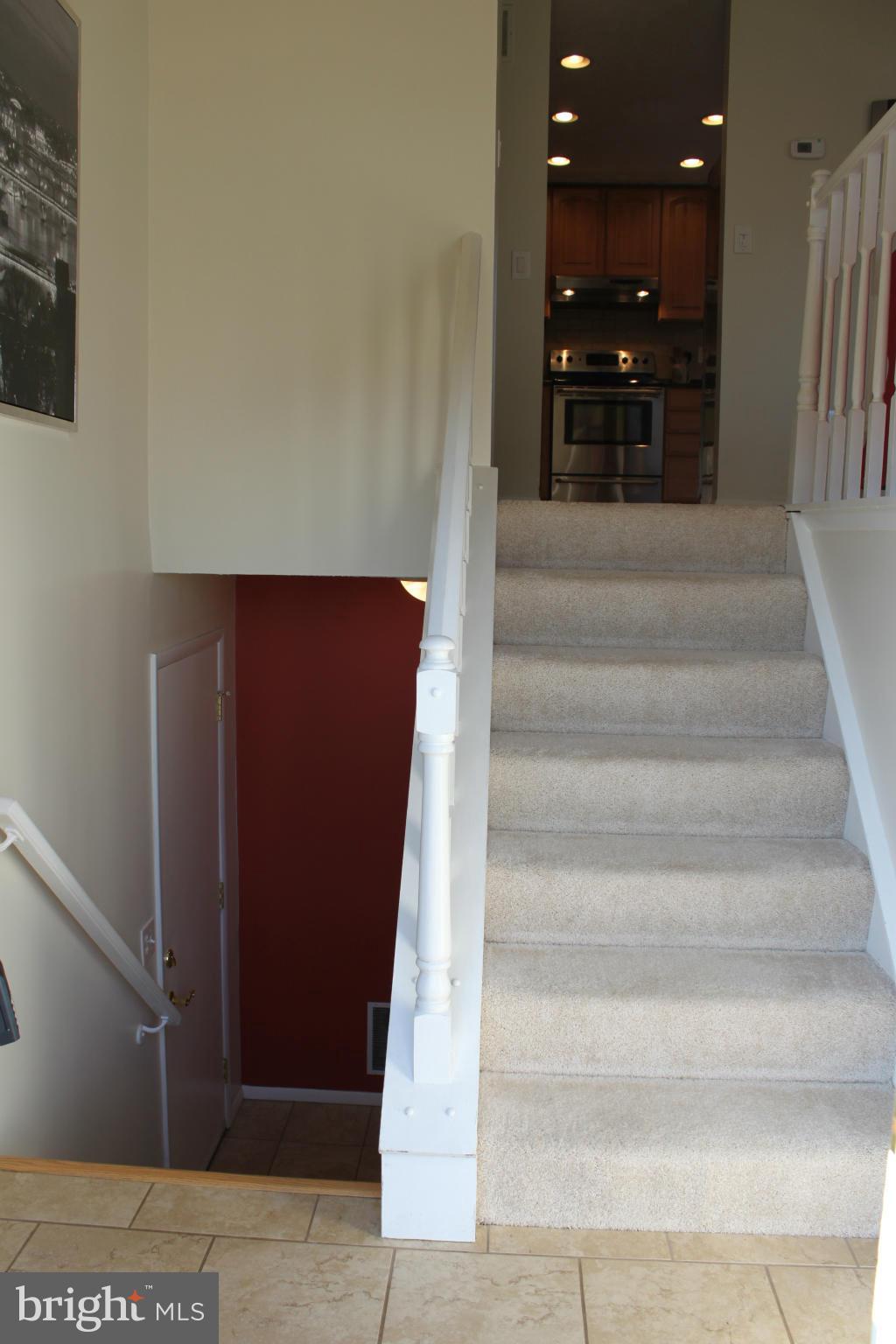 4404 Cub Run Road Chantilly, VA 20151 - Photo 3 of 30 a view of staircase with white walls and some windows