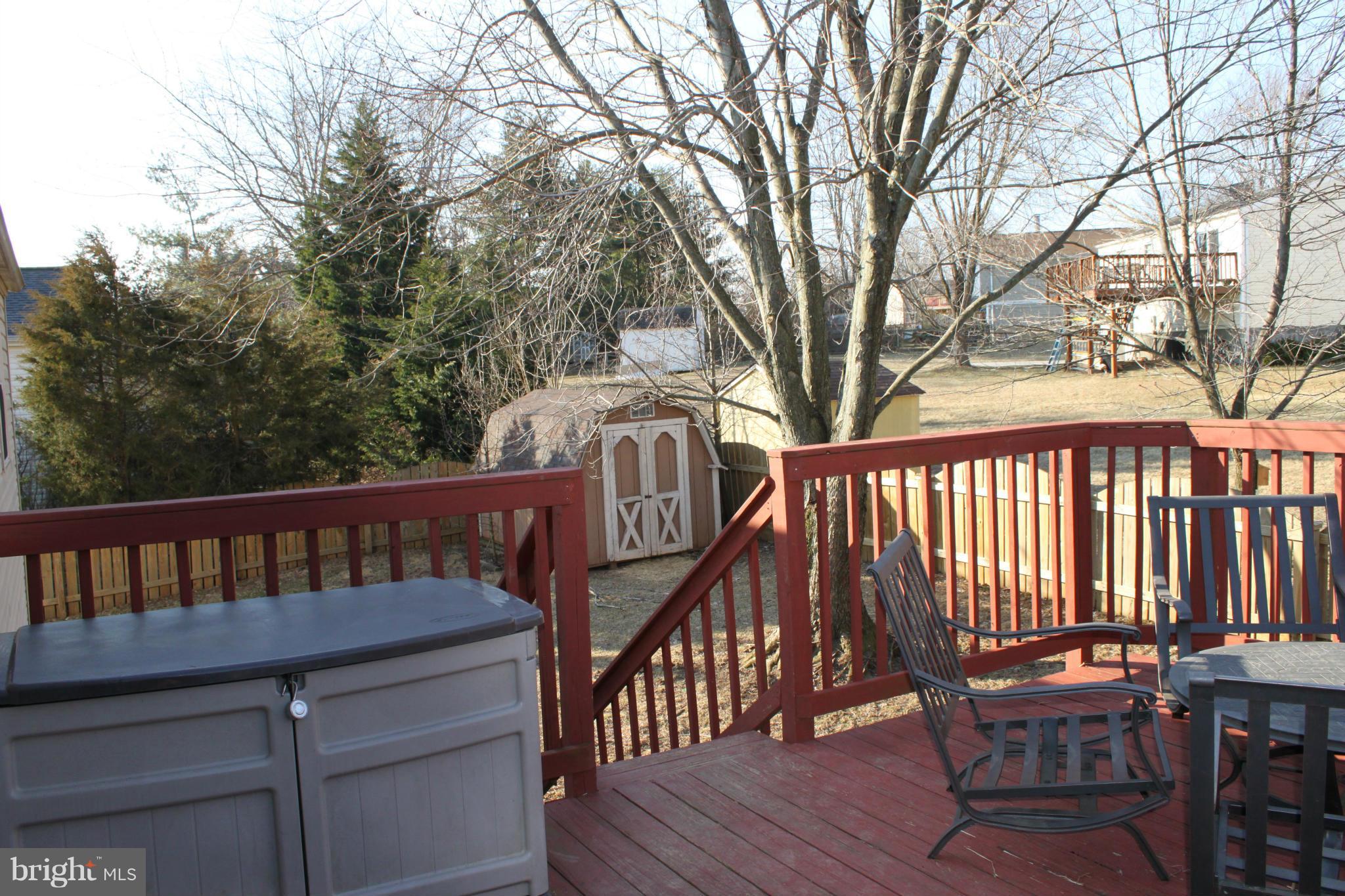 4404 Cub Run Road Chantilly, VA 20151 - Photo 25 of 30 a view of balcony with wooden floor and outdoor seating