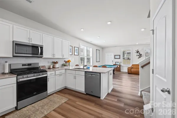 a very nice looking room with a large window