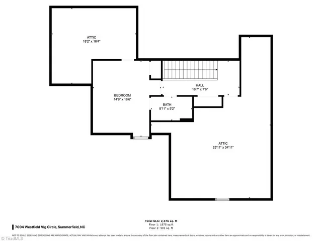 $474,500 | 7004 Westfield Village Circle, Summerfield, NC 27358