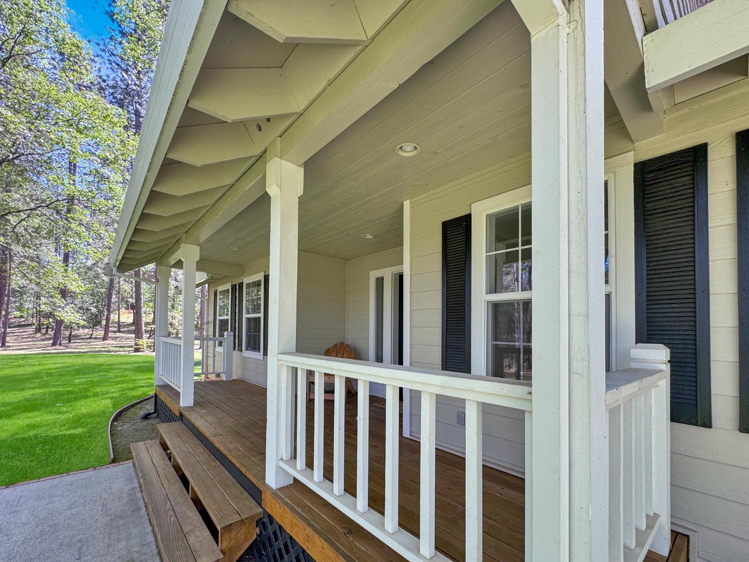 1795 Volley Road Meadow Vista, CA 95722 - Photo 33 of 34 a view of a porch with a small yard