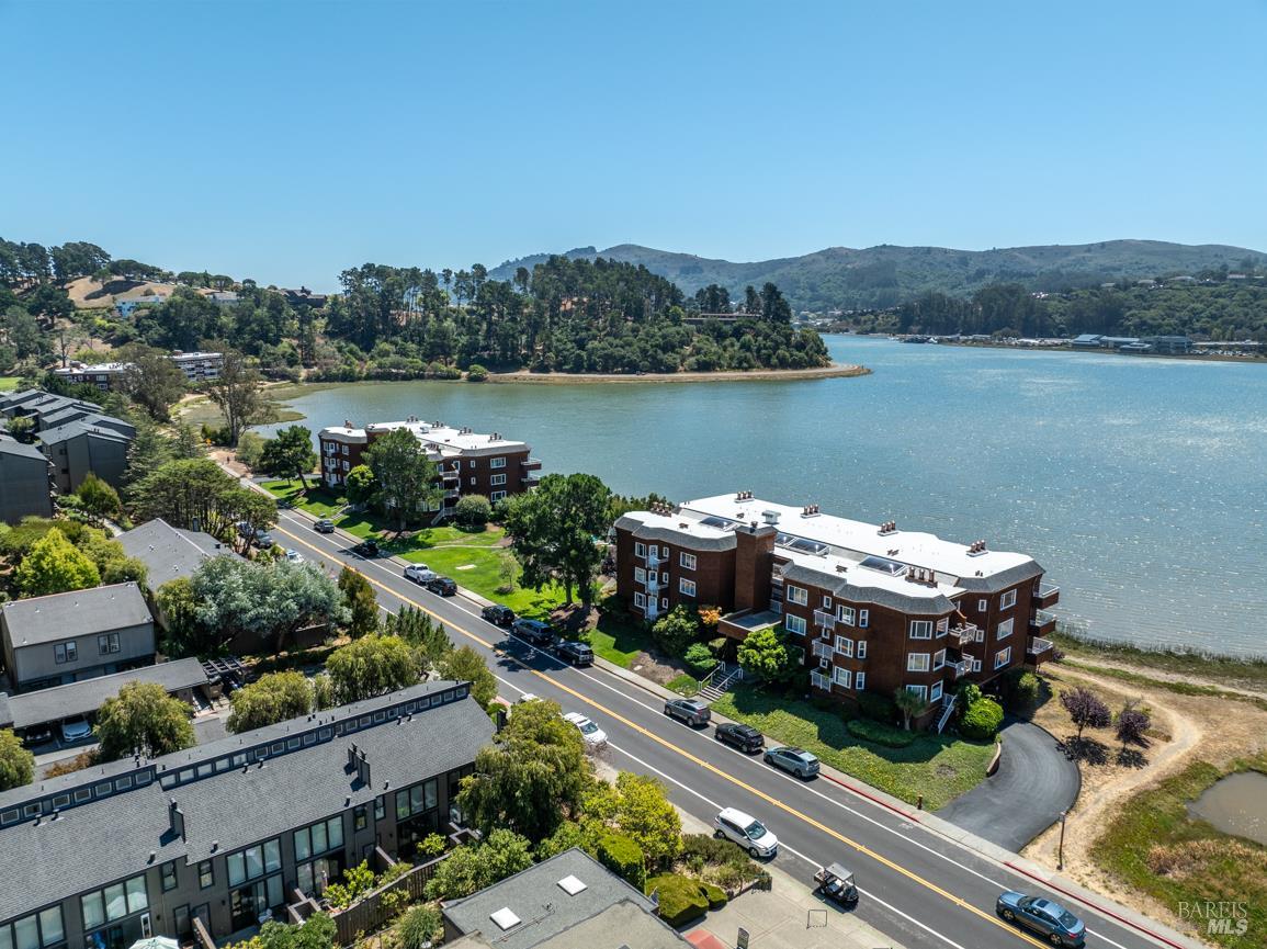 110 Seminary Drive, Unit 1A Mill Valley, CA 94941 - Photo 20 of 27 a view of a lake with a mountain view