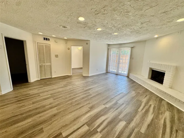 wooden floor in an empty room