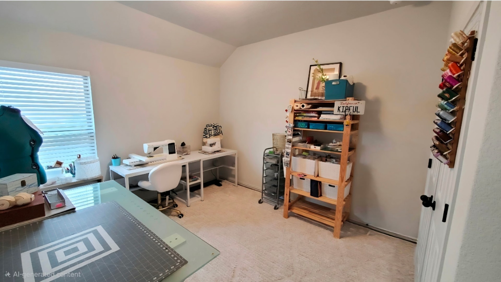 3833 Mercer Road Georgetown, TX 78628 - Photo 12 of 25 Bright and adaptable, this versatile room features generous workspace and ample storage options.