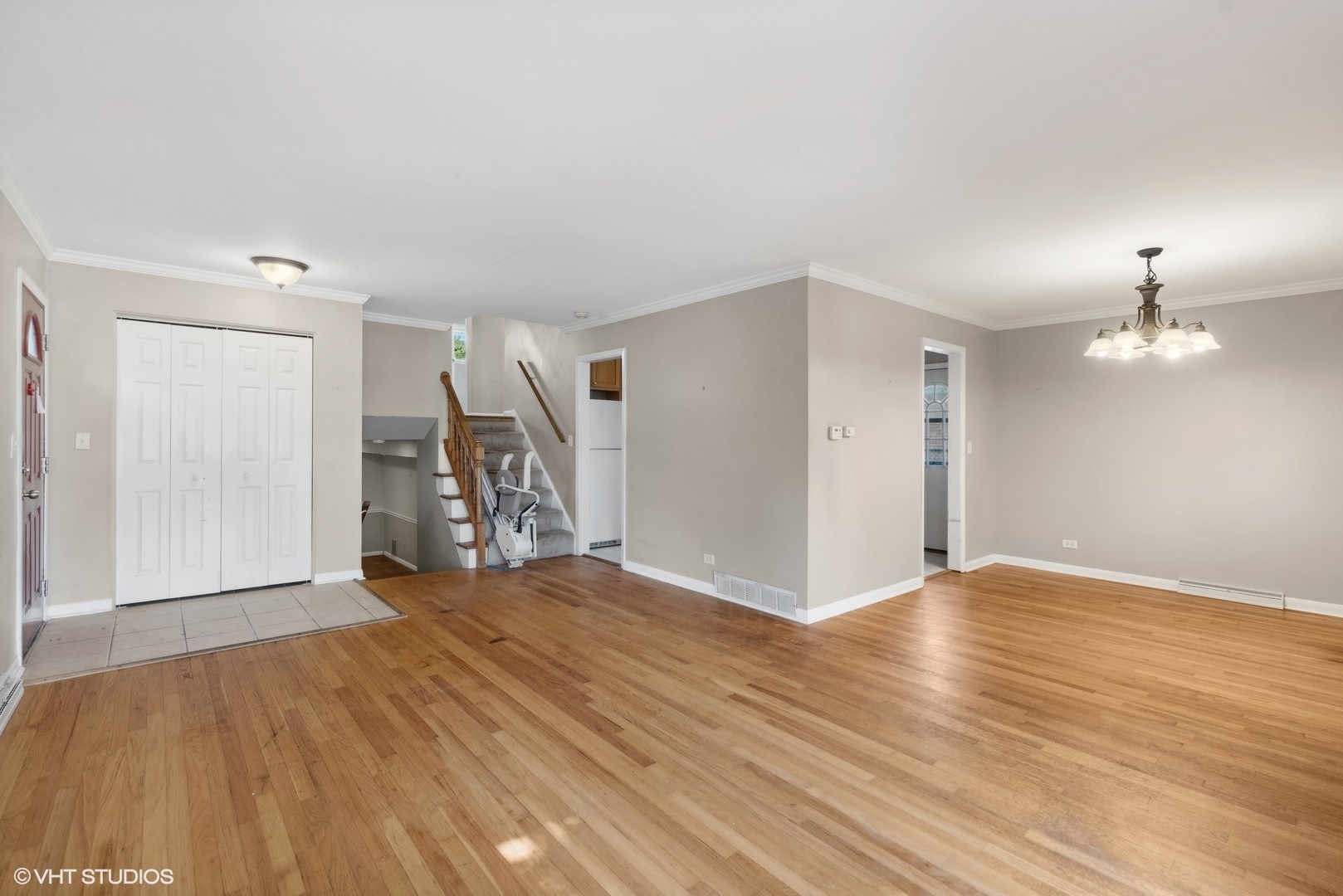 1521 Lakeside Drive Wheaton, IL 60187 - Photo 3 of 17 a view of empty room with wooden floor