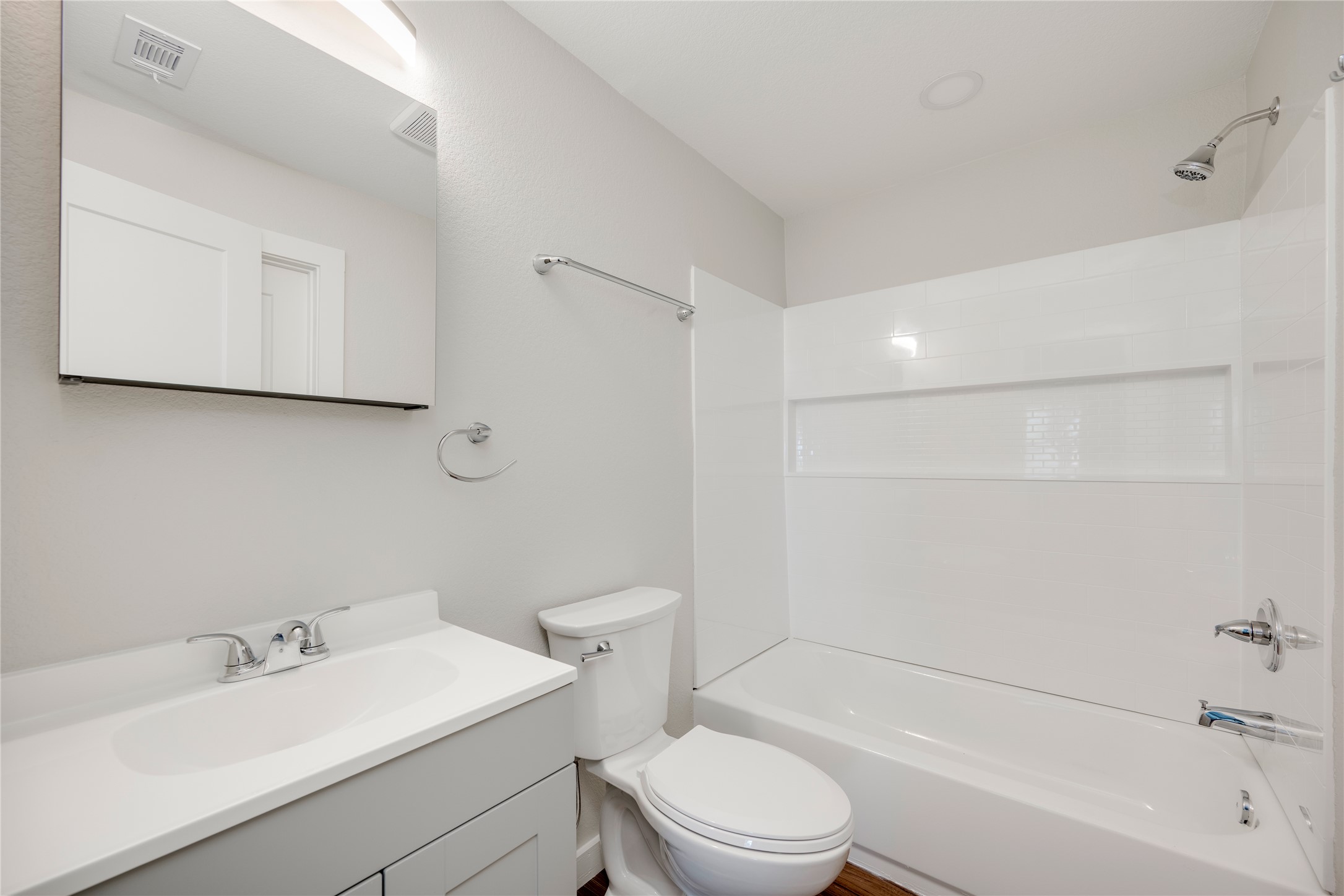 809 North West Street Burnet, TX 78611 - Photo 27 of 40 a bathroom with a sink toilet and shower