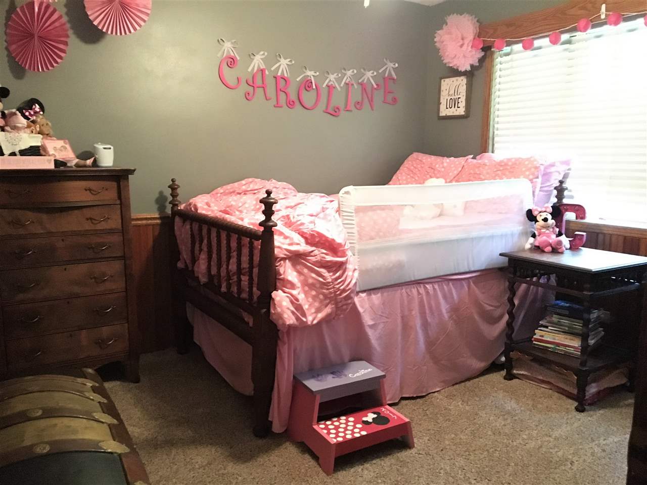 810 East Old Wagon Road Byron, IL 61010 - Photo 18 of 25 a bedroom with a bed and a dresser